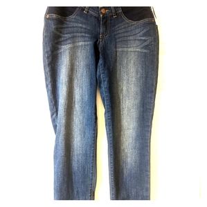 A Pea in the Pod side panel jeans sz M